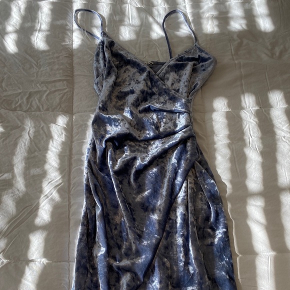 Charlotte Russe Dresses & Skirts - VELVET MINI DRESS